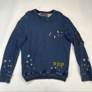 True Religion pullover Sweater medium